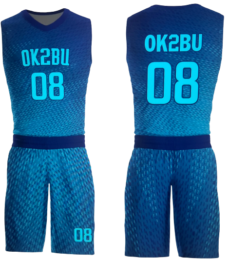 OK2BU Basketball Jersey and Shorts