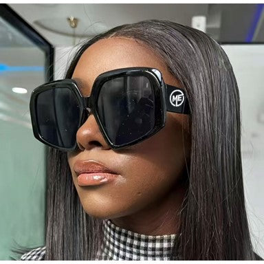 OK2BME Irregular Square Large Frame Sunglasses