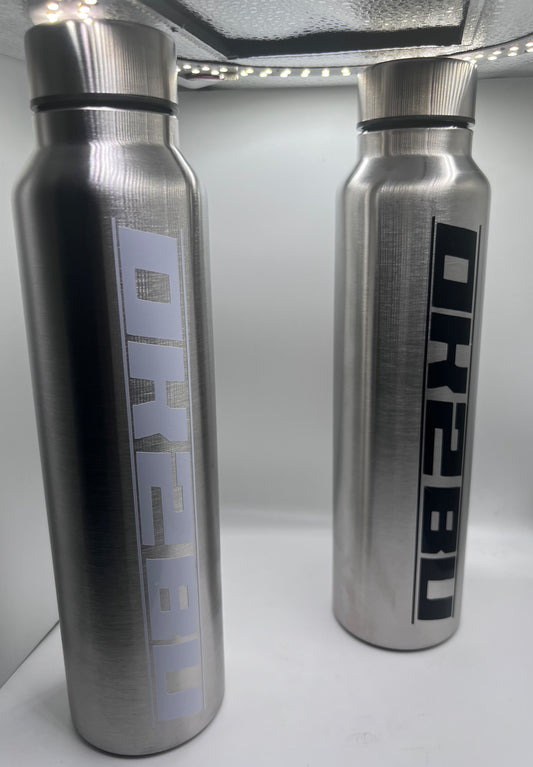OK2BU 33oz Durable Stainless Steel Sports Water Bottle