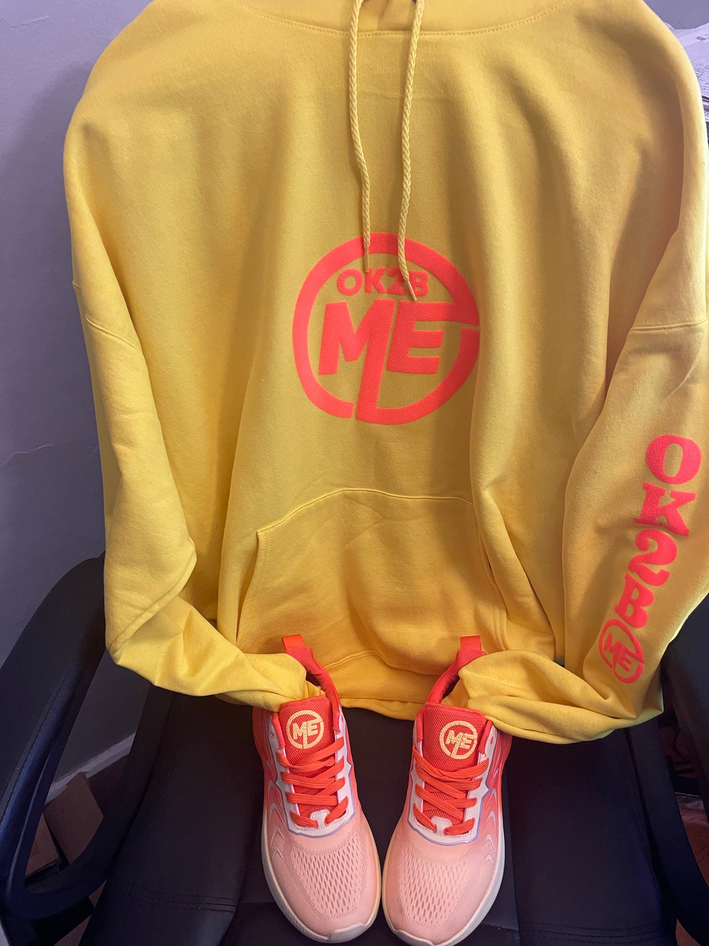 OK2BME Hoodie and Breathable Sneaker Set