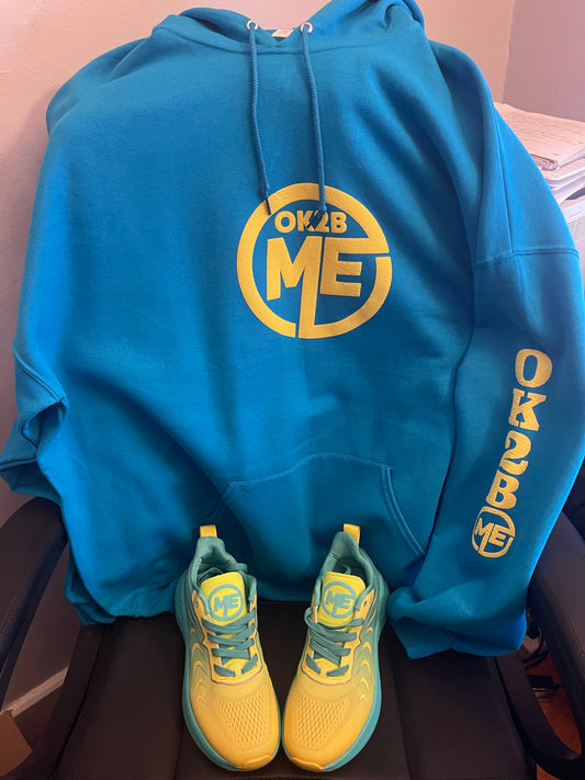 OK2BME Hoodie and Breathable Sneaker Set