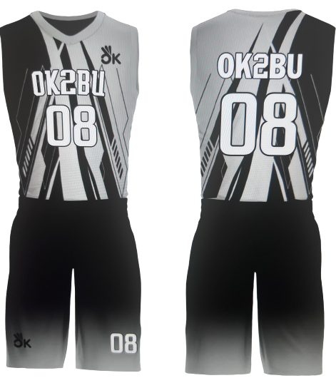 OK2BU Basketball Jersey and Shorts