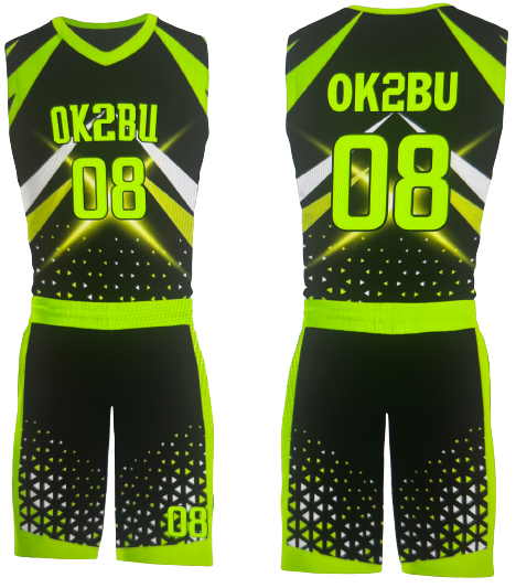 OK2BU Basketball Jersey and Shorts