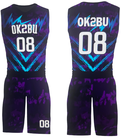 OK2BU Basketball Jersey and Shorts