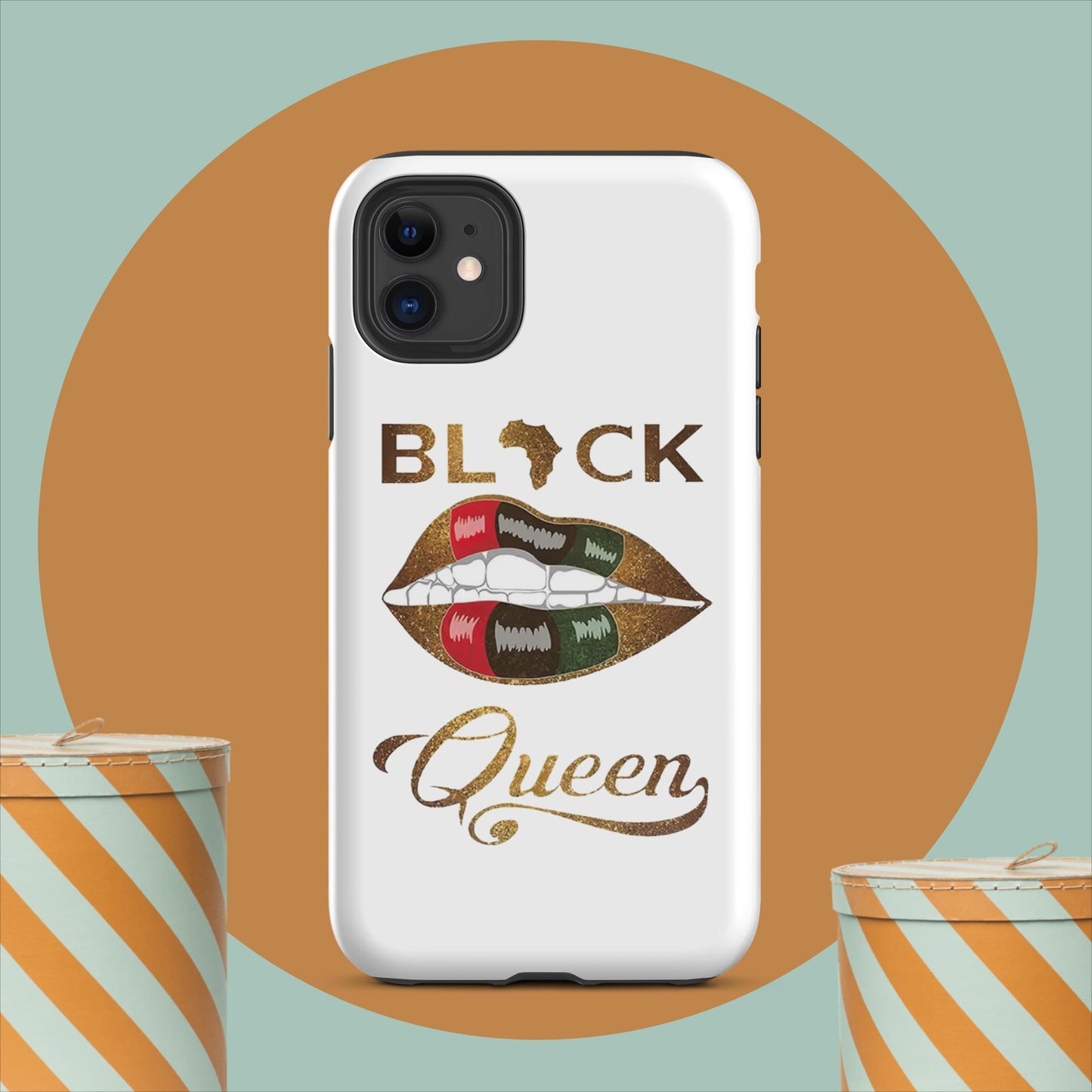 Black Queen Tough Case for iPhone®