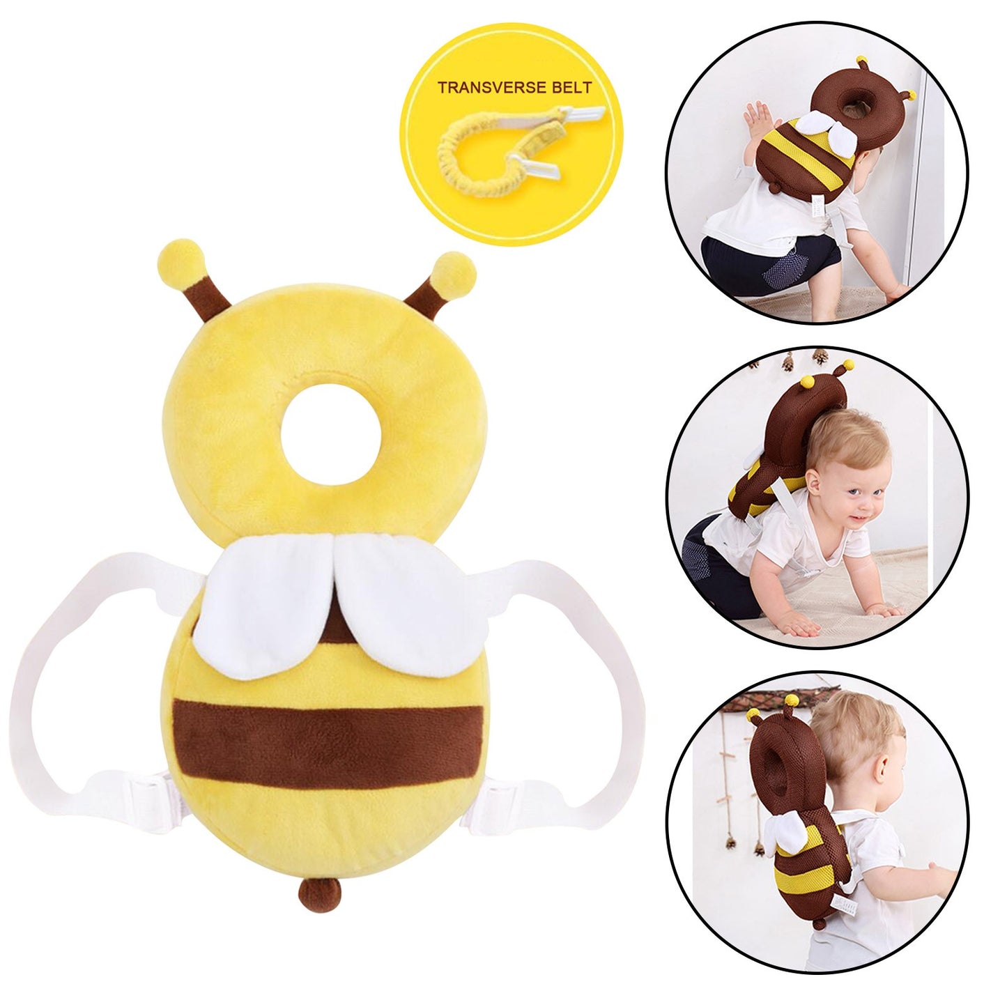Animal Shape Baby Head Protector Backpack Pillow