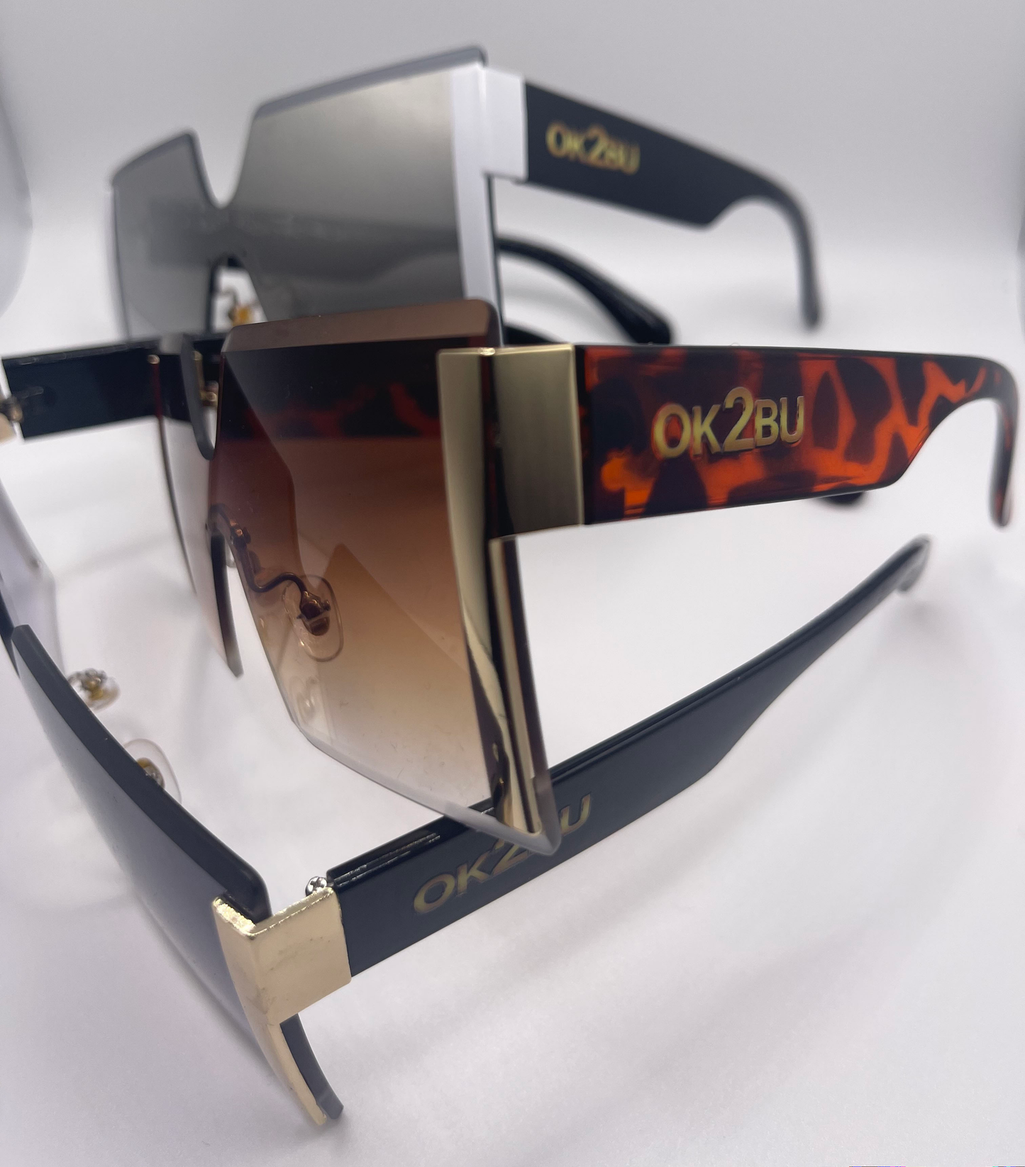 OK2BU Oversized Square Sunglasses for Women