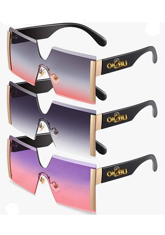 OK2BU Oversized Square Sunglasses for Women